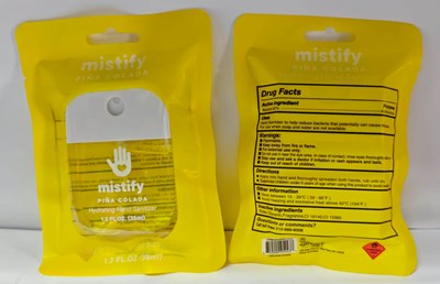 Label (Hand Sanitizer Compressed)